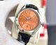 Omega Seamaster Aqua Teera 150M Orange Face Leather Strap 8900 Watch 41 (7)_th.jpg